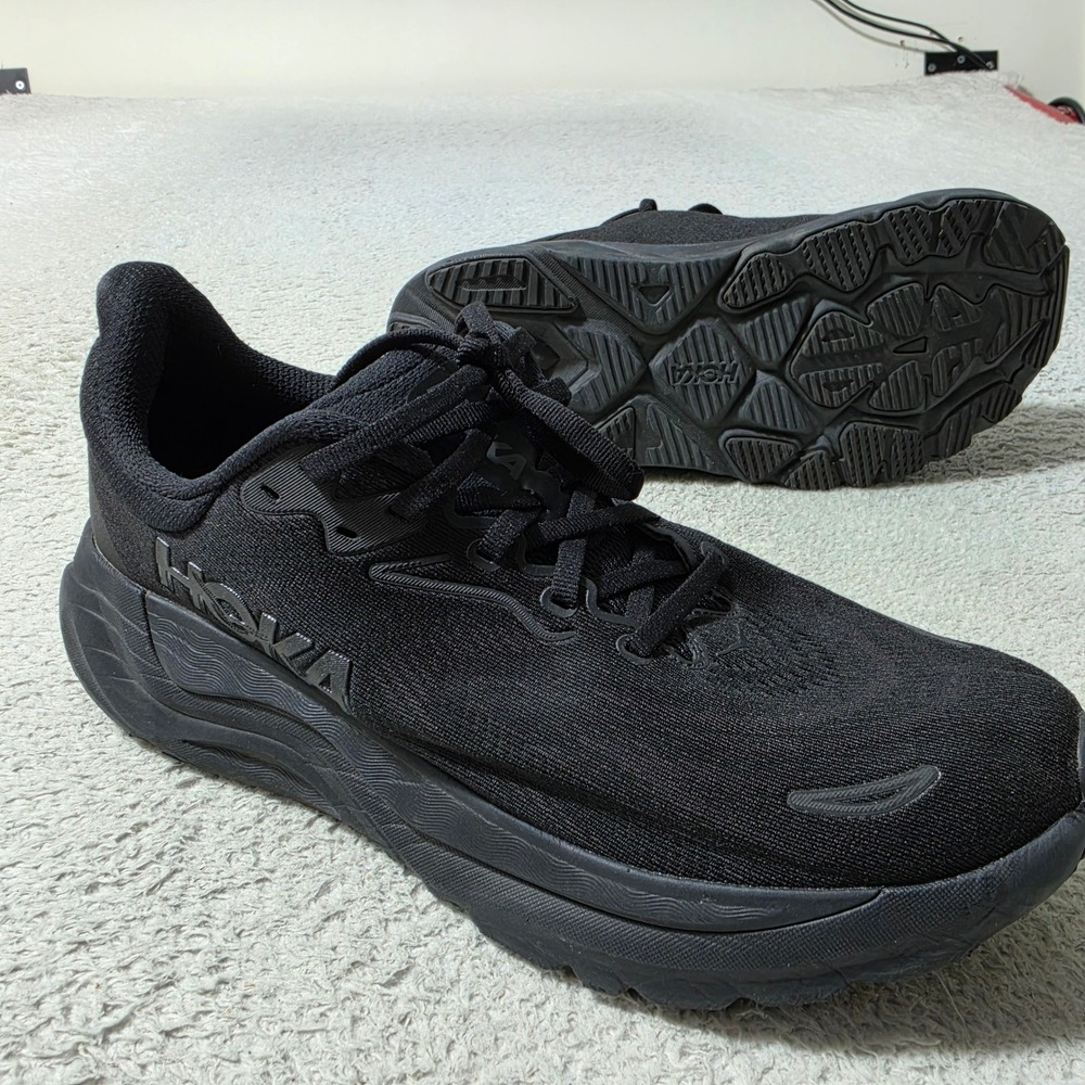Hoka Arahi 8 Running Shoes Womens 9.5 Black Stability Sneakers 1123195